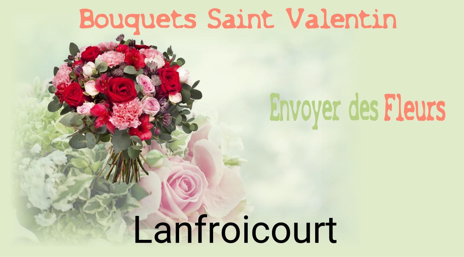 Roses de Saint-Valentin livrées à Lanfroicourt